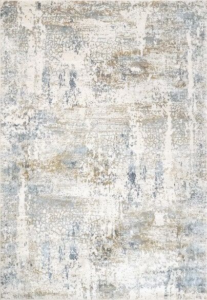 Dynamic Rugs QUARTZ 27050-150 Ivory and Blue